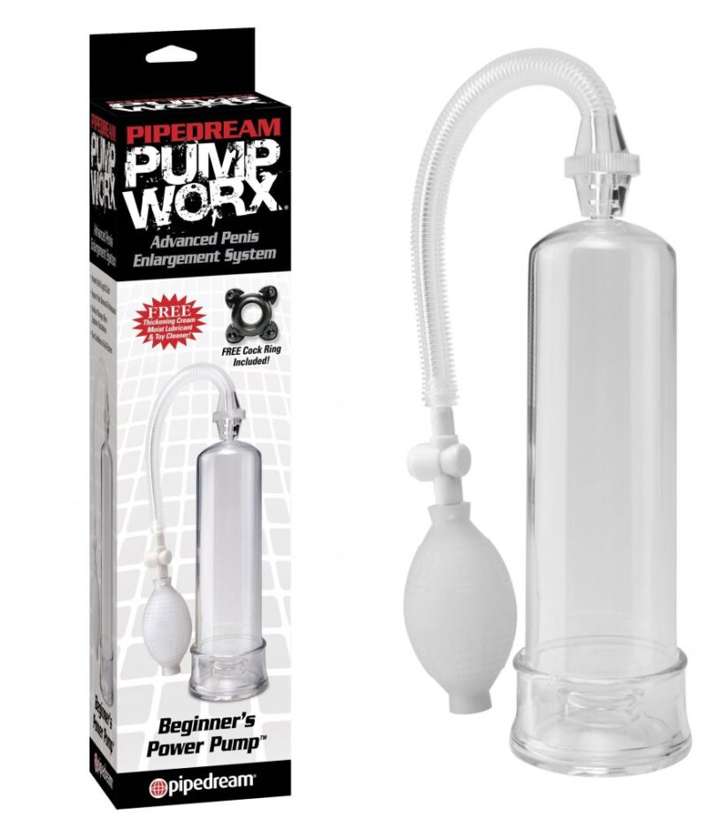 PipeDream Pump Worx Beginner's Power Penis Pompasi