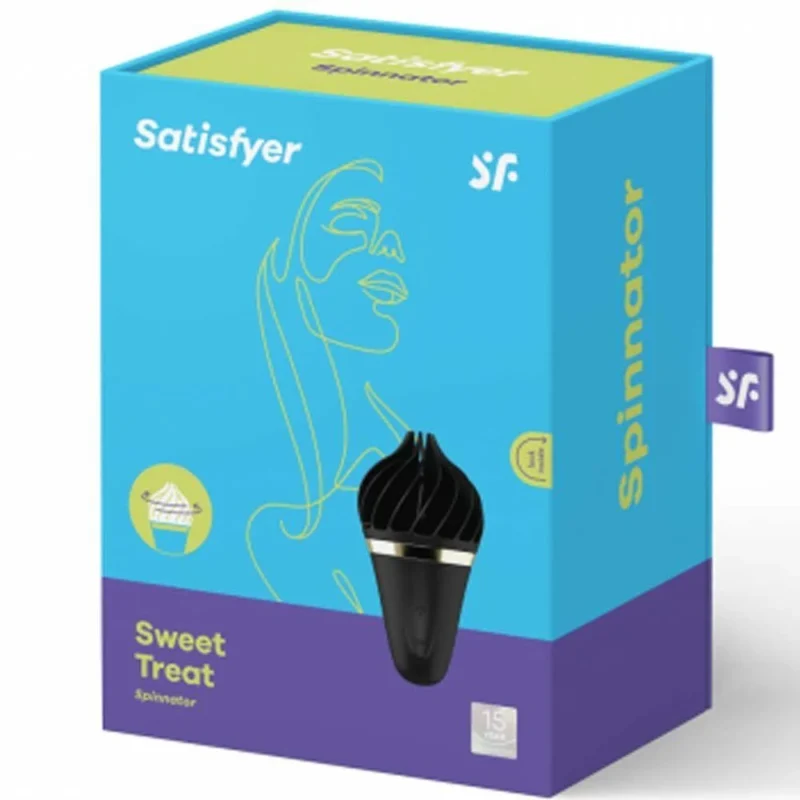 Satisfyer Sweet Treat Dönen Silikon Şarj Edilebilir Klitoral Vibratör - Görsel 2