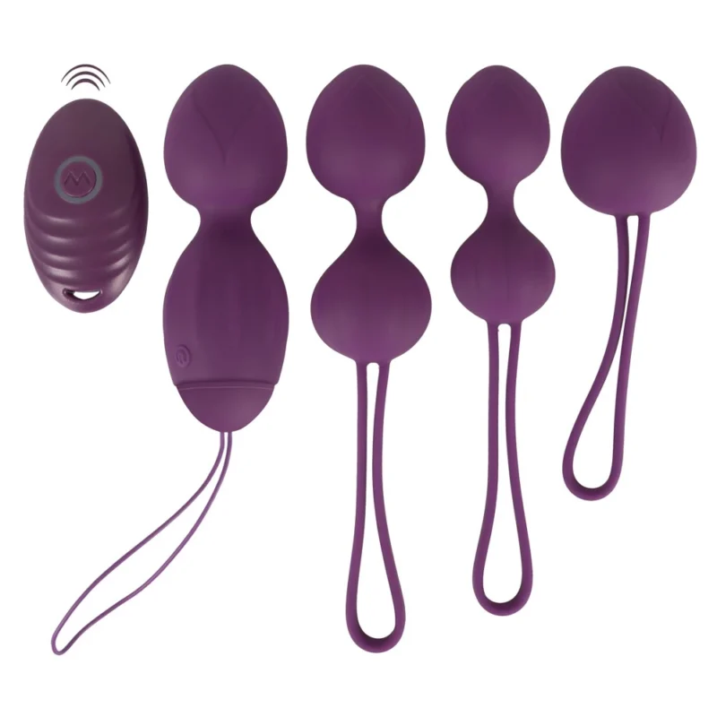 Sweet Smile 4 Piece Kegel Exercise Set PC Kegel Vibratör - Görsel 4