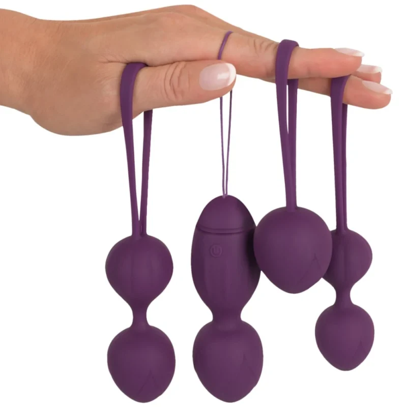 Sweet Smile 4 Piece Kegel Exercise Set PC Kegel Vibratör - Görsel 3