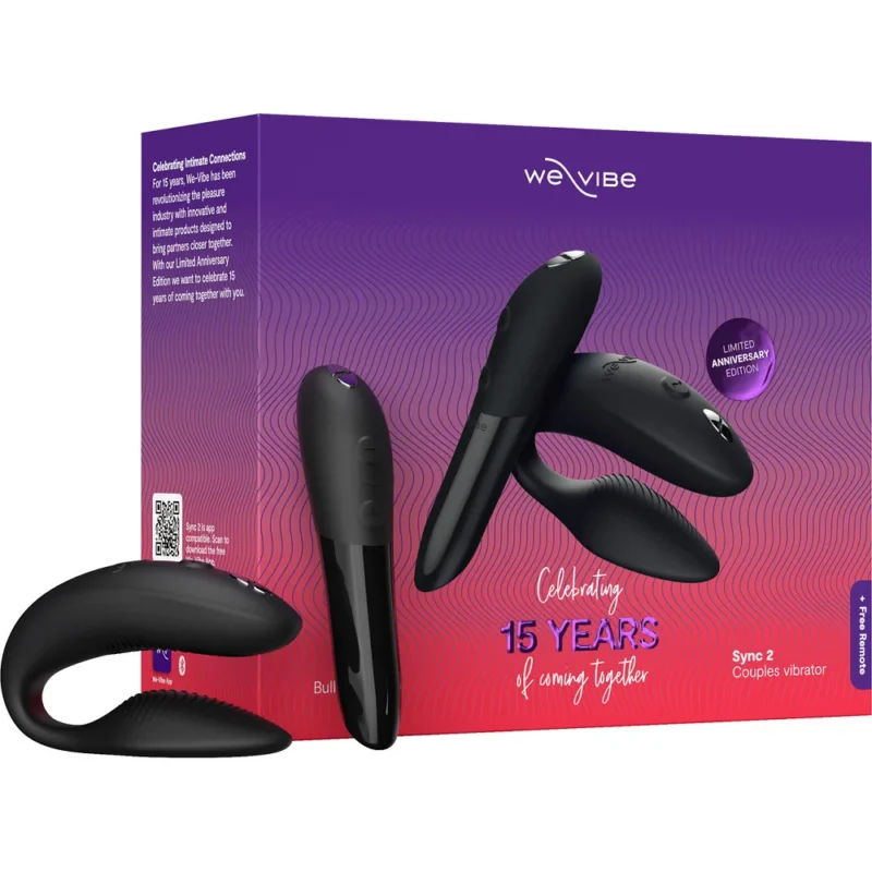 We-Vibe 15. Yıl Dönümü Koleksiyon Seti We-Vibe Sync 2 ve We-Vibe Tango X - Görsel 2